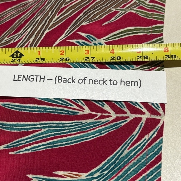 Saddlebred Mens Hawaiian Shirt  Button Up SzXL Short Sleeve Island Tropical USA - Picture 8 of 9